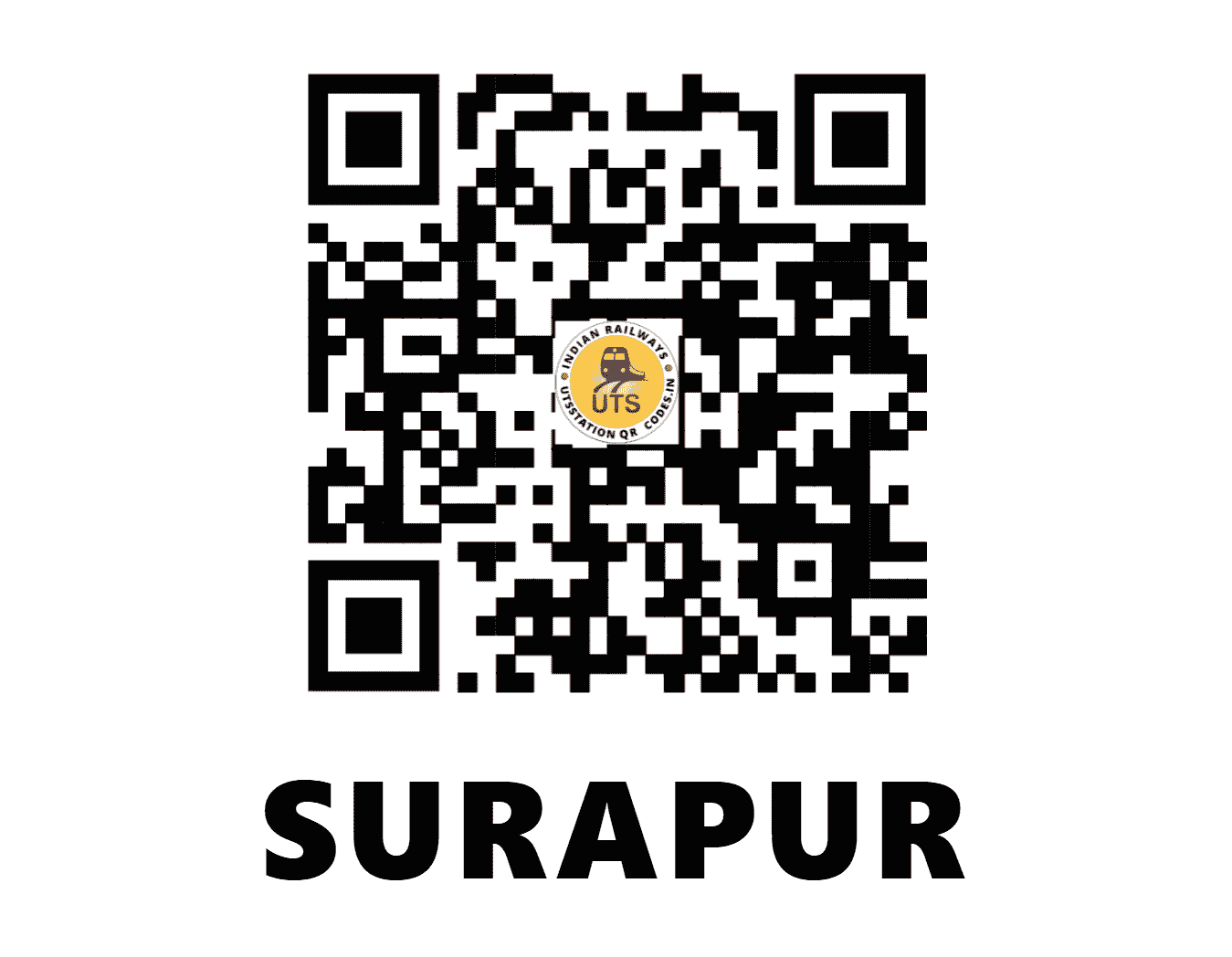 UTS QR Code for SURAPUR - SU (NR - UTTAR PRADESH)